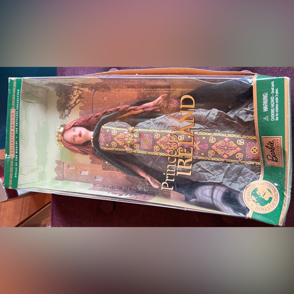 Princess Ireland Barbie in box